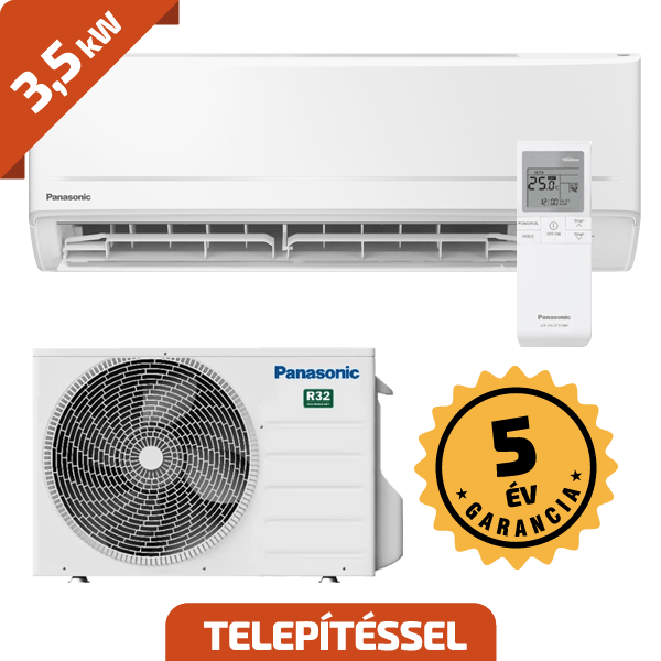 Panasonic BZ Standard 3,5 kW  A++/A+ beszerel&eacute;ssel egy&uuml;tt*
